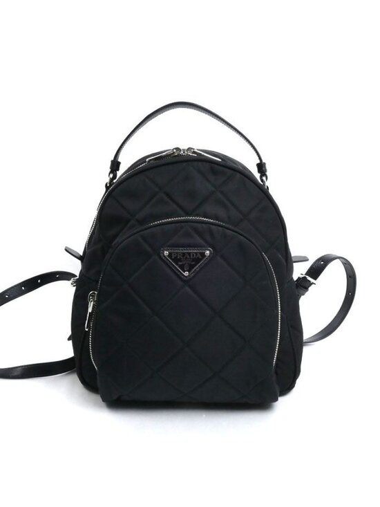 Prada Tessuto Backpack Black main image 9